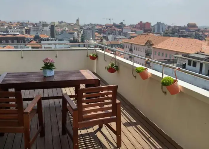 Unique Penthouse Near Livaria Lello - 40m2 Terrace And Free Parking
